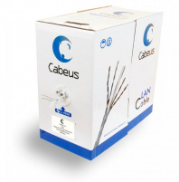 Витая пара Cabeus UTP-4P-Cat.6-SOLID-GY
