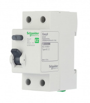 EZ9R34225 Выключатель дифференциальный 2П 25A 30MA AC 230В Easy9