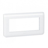LEGRAND 078815 Декоративная рамка M45, 5М, горизонтальная установка, белая, Mosaic LEGRAND 078815 Декоративная рамка M45, 5М, горизонтальная установка, белая, Mosaic