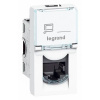 LEGRAND 076551 Модуль розетки компьютерной RJ-45, кат. 5e, UTP, 1М, белый, Mosaic