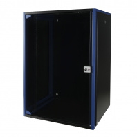 DR-600421 Шкаф телекоммуникационный настенный Datarex, 19" 18U 600х600 мм чёрный DR-600421 Шкаф телекоммуникационный настенный Datarex, 19" 18U 600х600 мм чёрный
