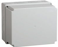 UKO10-240-195-090-K52-55 Коробка распаячная КМ41342 для открытой проводки 240х195х90 мм IP55 (монтажная плата, кабельные вводы 5 шт)IEK