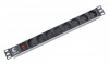PDU-8P Блок евророзеток для 19" шкафов