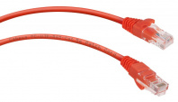 PC-UTP-RJ45-Cat.5e-5m-RD Патч-корд U/UTP, категория 5е красный, PVC 5м