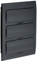 MKP13-V-36-41-K02 Корпус пластиковый встраиваемый ЩРВ-П-36 IP41 черная дверь черный IEK MKP13-V-36-41-K02 Корпус пластиковый встраиваемый ЩРВ-П-36 IP41 черная дверь черный IEK