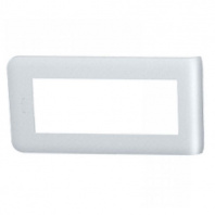 LEGRAND 079016 Декоративная рамка M45, 6М, горизонтальная установка, алюминиевая, Mosaic LEGRAND 079016 Декоративная рамка M45, 6М, горизонтальная установка, алюминиевая, Mosaic