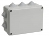 UKO10-240-195-090-K41-55 Коробка распаячная КМ41272 для открытой проводки 240х195х90 мм IP55 (кабельные вводы 5 шт) IEK