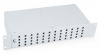 Cabeus FO-19-48SC Кросс бокс оптический 19" на 48 SC (LC duplex) со сплайс-кассетой и КДЗС (без пигтейлов и проходных адаптеров)
