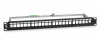 PLB-24-SH Патч-панель 19", 24 порта, 1U, для экранированных модулей