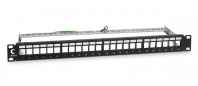 PLB-24-SH Патч-панель 19", 24 порта, 1U, для экранированных модулей PLB-24-SH Патч-панель 19", 24 порта, 1U, для экранированных модулей