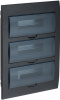MKP12-V-36-41-K02 Корпус пластиковый встраиваемый ЩРВ-П-36 IP41 черный IEK