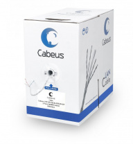 Витая пара Cabeus UTP-2P-Cat.5e-SOLID-GY