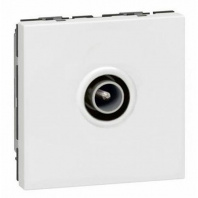 LEGRAND 078782 Модуль розетки TV, 2М, белый, Mosaic LEGRAND 078782 Модуль розетки TV, 2М, белый, Mosaic