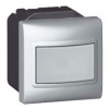 LEGRAND 079251 Датчик движения, 2М, 1000 Вт, с нейтралью, алюминиевый, Mosaic