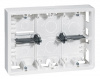 LEGRAND 080276 Коробка для накладного монтажа, 2Х6/8М, высота 50 мм, Mosaic