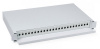 Cabeus ODF-19-24-ST Кросс бокс оптический 19" на 24 ST(FC) со сплайс-кассетой, выдвижной (без пигтейлов и проходных адаптеров)