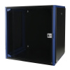 DR-610311 Шкаф телекоммуникационный настенный Datarex, 19" 15U 600х450 мм чёрный