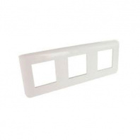 LEGRAND 078823 Декоративная рамка M45, 3Х2М, вертикальная установка, белая, Mosaic LEGRAND 078823 Декоративная рамка M45, 3Х2М, вертикальная установка, белая, Mosaic