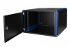 DR-610221 Шкаф телекоммуникационный настенный Datarex, 19" 12U 600х600 мм чёрный