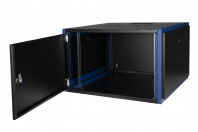 DR-610221 Шкаф телекоммуникационный настенный Datarex, 19" 12U 600х600 мм чёрный DR-610221 Шкаф телекоммуникационный настенный Datarex, 19" 12U 600х600 мм чёрный