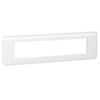 LEGRAND 078810 Декоративная рамка M45, 10М, горизонтальная установка, белая, Mosaic
