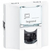 LEGRAND 076573 Модуль розетки компьютерной RJ-45, кат. 6A, 10GIGA, STP/FTP, 1М, белый, Mosaic