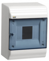 MKP82-N-04-41-20 Бокс ЩРН-П-4 модуля навесной пластик IP41 PRIME IEK(уп 20шт)