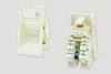 16A-U5-03WT Eurolan Розеточный модуль Mosaic угловой, кат. 5e, UTP, 1xRJ45, белый